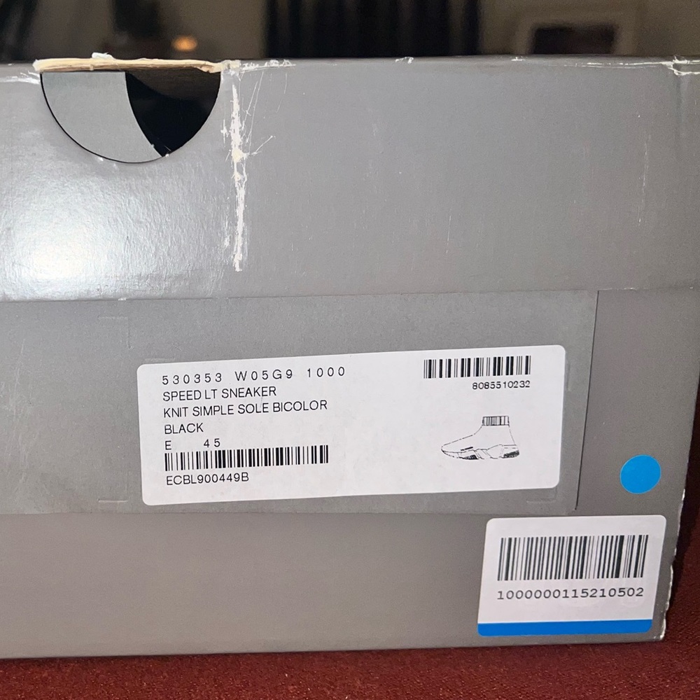 Balenciaga Speed LT Sneakers - all black - Picture 6 of 9